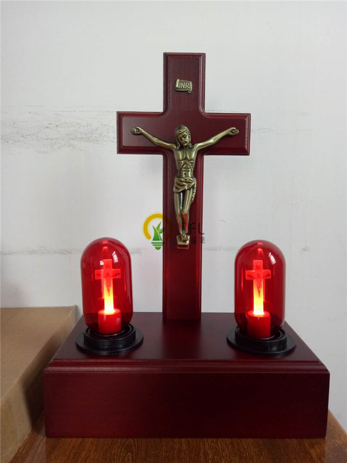 ross lamp holder Cross Prayer Platform with Passion of Jesus